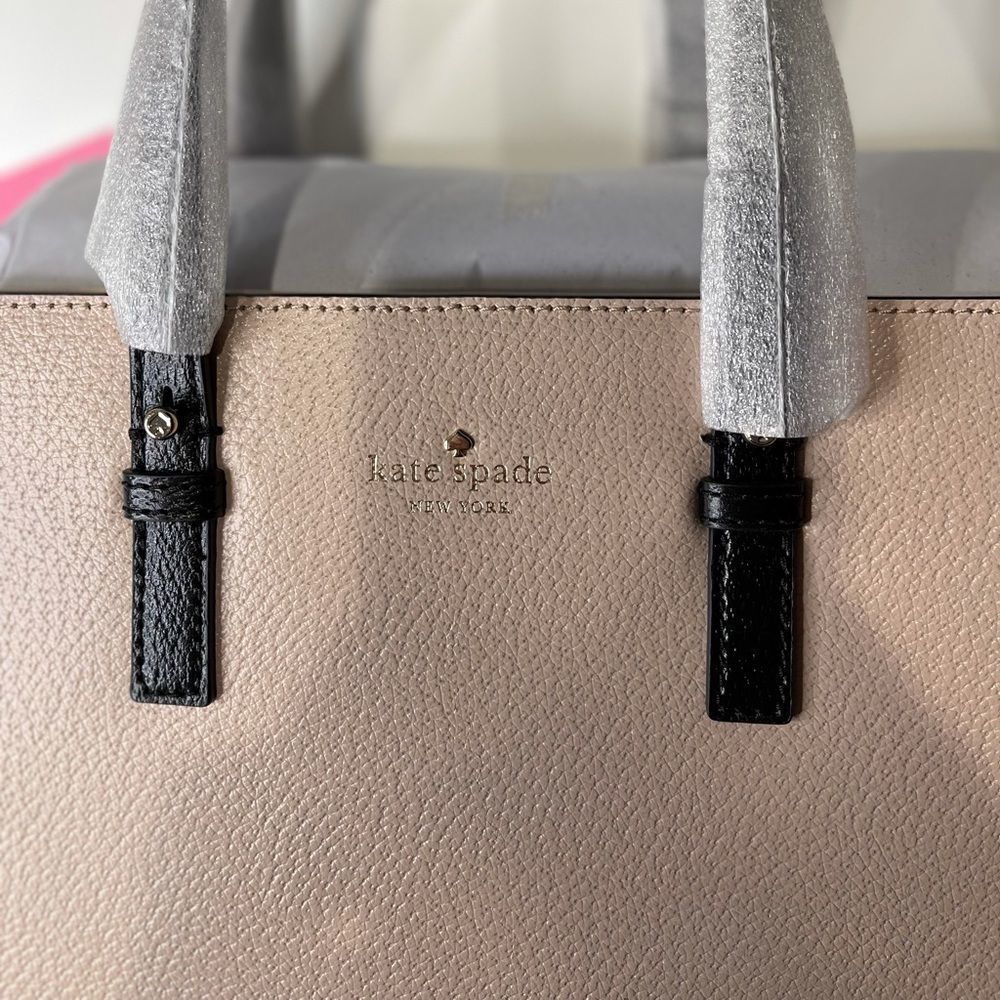 Kate Spade small Hayden Satchel tote Colorblock. NWT - Picture 4 of 7